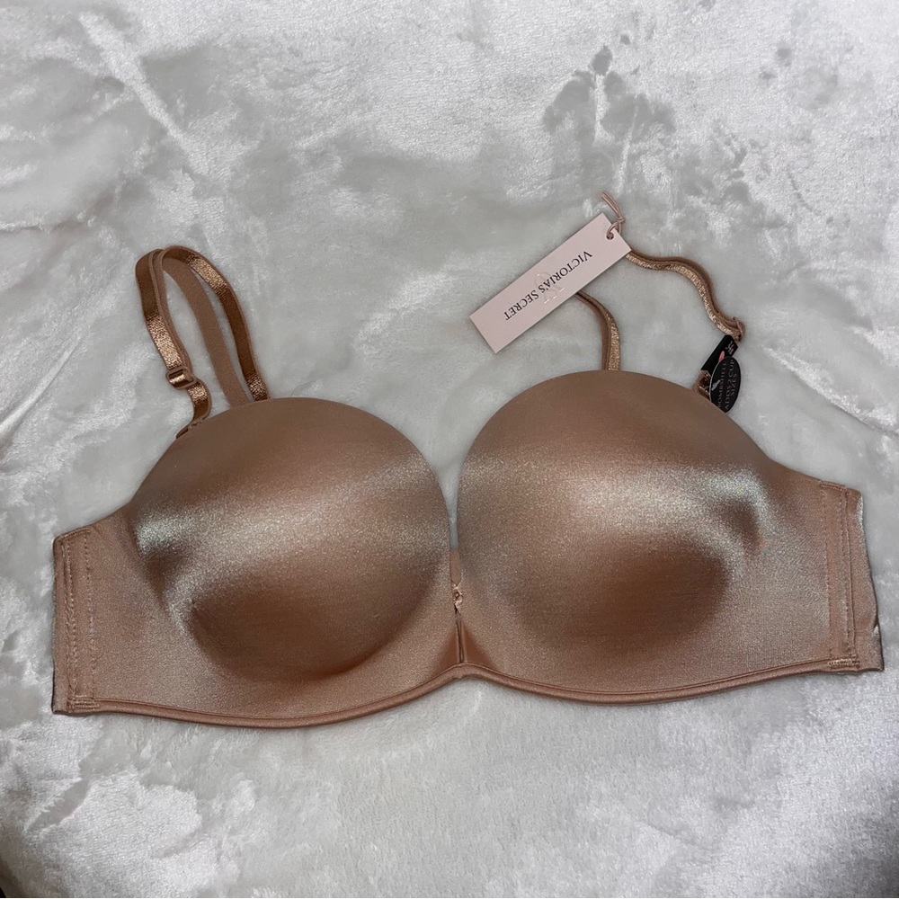 Victoria’s Secret Bombshell Multi-Way Nude Push-Up Bra 34B Adds 2 Cup Sizes